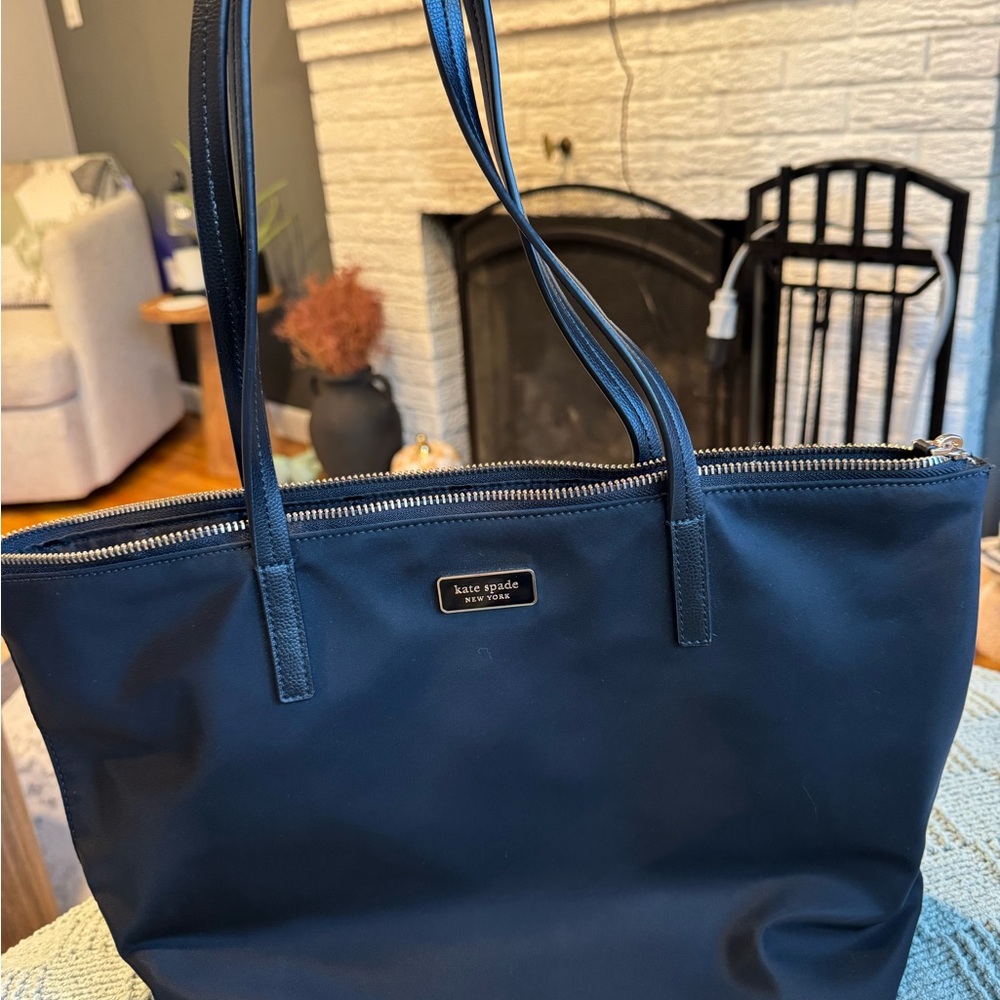 Kate Spade black nylon Tote Bag